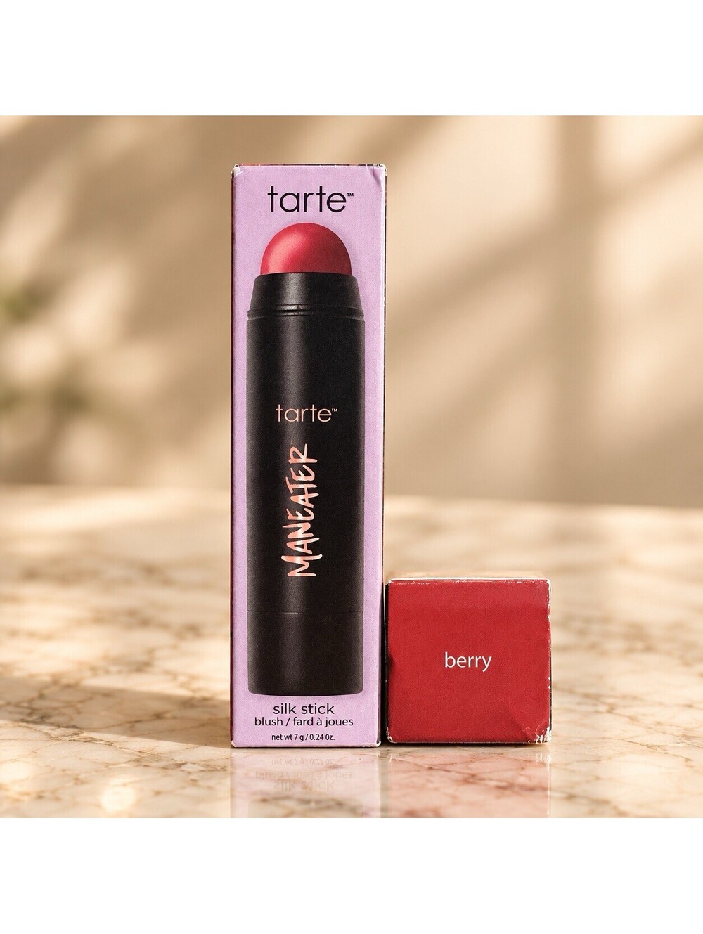 tarte Maneater Blush & Glow Cheek Plump Liquid Blush BERRY 0.27 fl oz